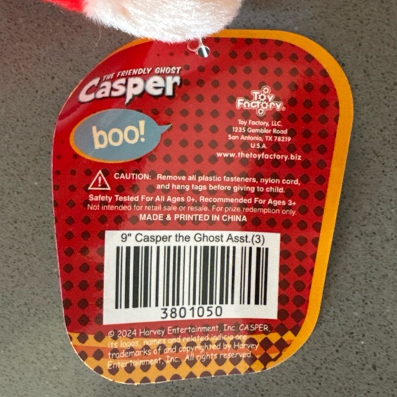 Wendy the Good Little Witch Plush Officially Licensed / Casper / Soft / 9” / NEW - Picture 13 of 15